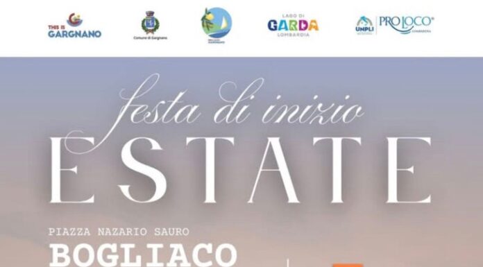 La locandina della Festa di inizio Estate a Bogliaco