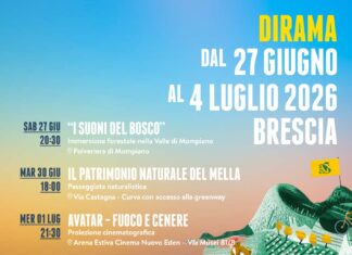 Festival Dirama a Brescia, natura e cura del territorio dal 27 giugno al 4 luglio Locandina del Festival Dirama 2026 a Brescia