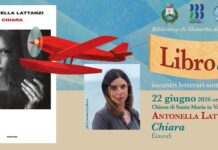 Copertina dell'evento con Antonella Lattanzi a LibroLago