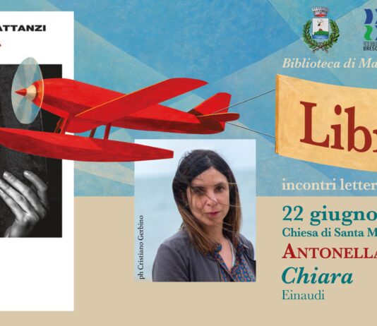 Copertina dell'evento con Antonella Lattanzi a LibroLago