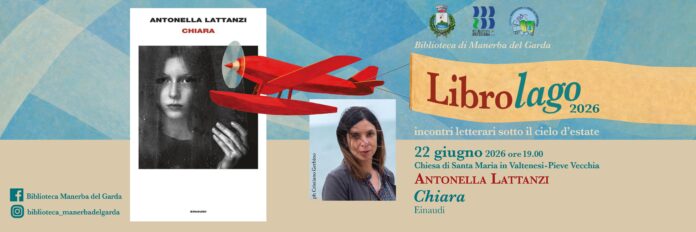 Copertina dell'evento con Antonella Lattanzi a LibroLago
