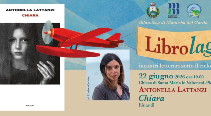 Copertina dell'evento con Antonella Lattanzi a LibroLago