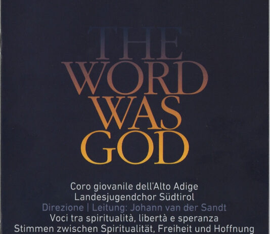 Locandina ufficiale del concerto "The Word Was God" ad Arco