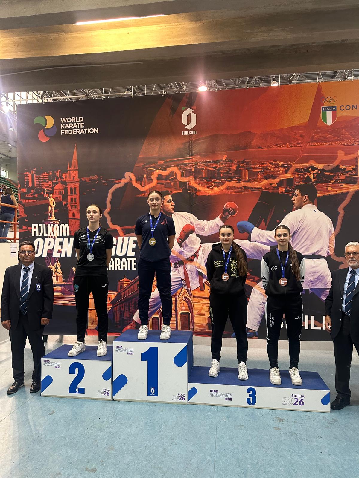 Open League FIJLKAM a Messina, Isabella Vigevani oro e Fabio Venosta 11° posto 2 Foto di Open League Messina