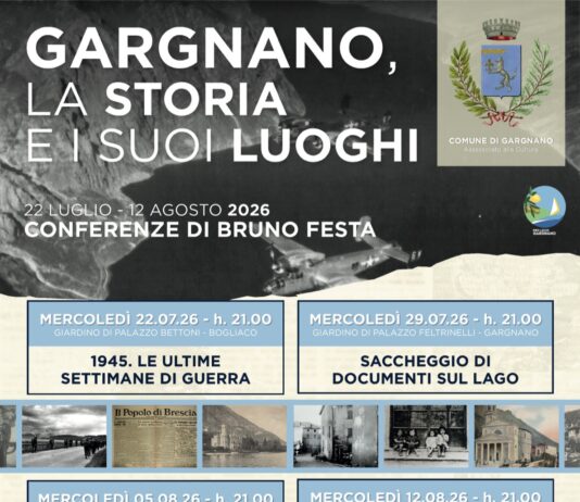 Eventi culturali a Gargnano dal 29 luglio al 1 agosto Immagine evento Gargnano