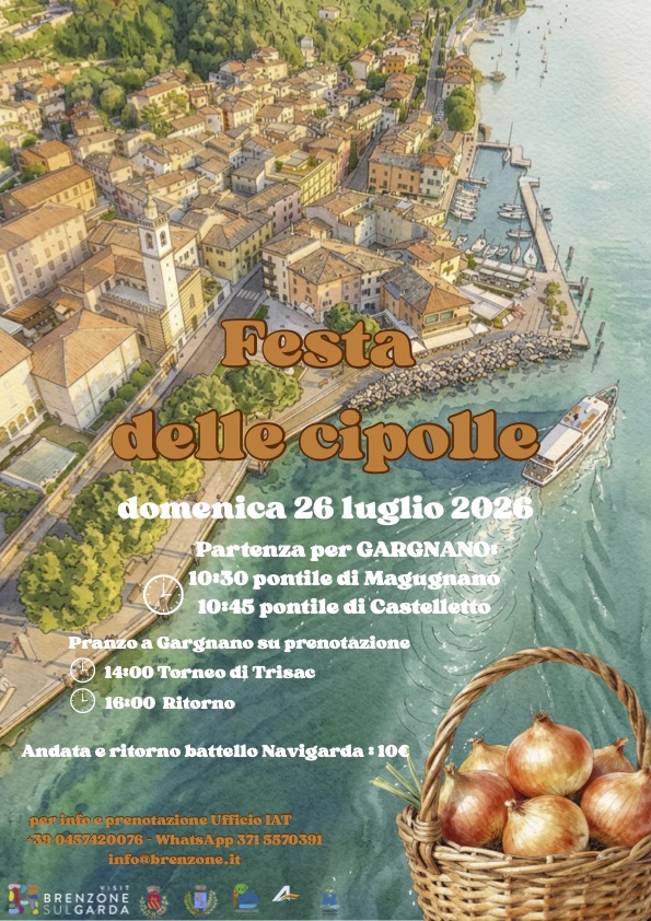 Gargnano, domenica 26 luglio la rievocazione storica della Festa delle Cipolle 1 Festa delle cipolle
