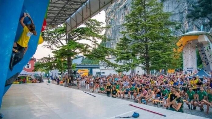 Dal 18 al 25 luglio ad Arco il Mondiale giovanile di arrampicata sportiva