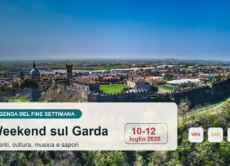 Copertina agenda eventi weekend sul Garda dal 10 al 12 luglio 2026