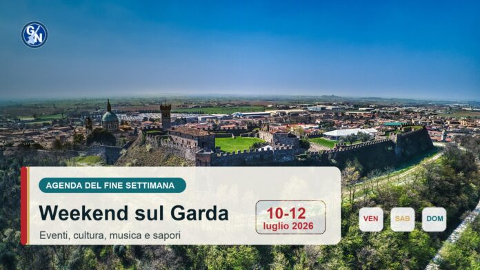 Copertina agenda eventi weekend sul Garda dal 10 al 12 luglio 2026