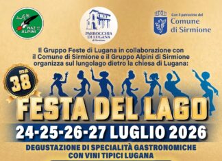 Festa del Lago a Lugana, quattro serate tra specialità, vini e musica Locandina della Festa del Lago 2026 a Lugana di Sirmione