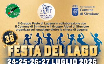 Festa del Lago a Lugana, quattro serate tra specialità, vini e musica Locandina della Festa del Lago 2026 a Lugana di Sirmione