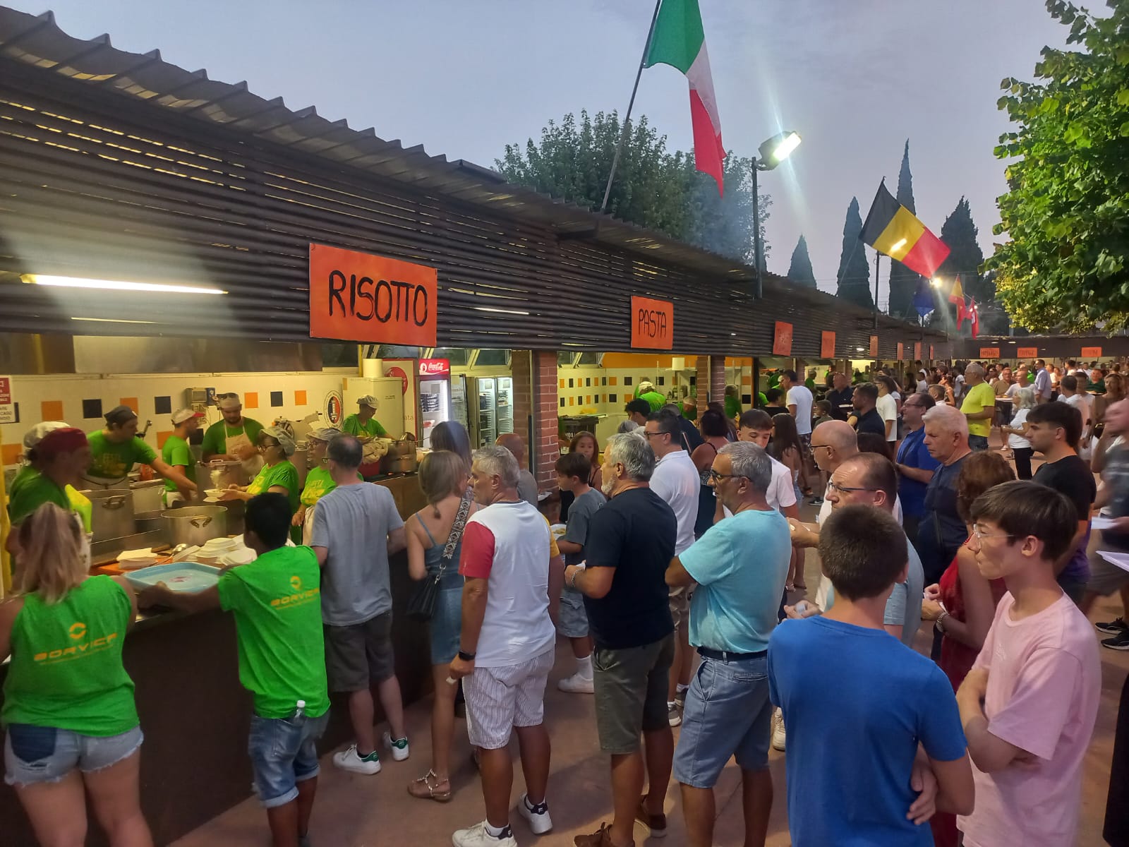 Una serata della Festa del Vino di San Martino della Battaglia