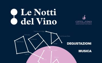 Locandina ufficiale de Le Notti del Vino 2026 alla Rocca di Lonato del Garda