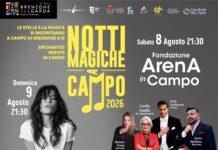 Notti Magiche a Campo: tre serate di concerti sotto le stelle dal 8 al 10 agosto notti magiche locandina