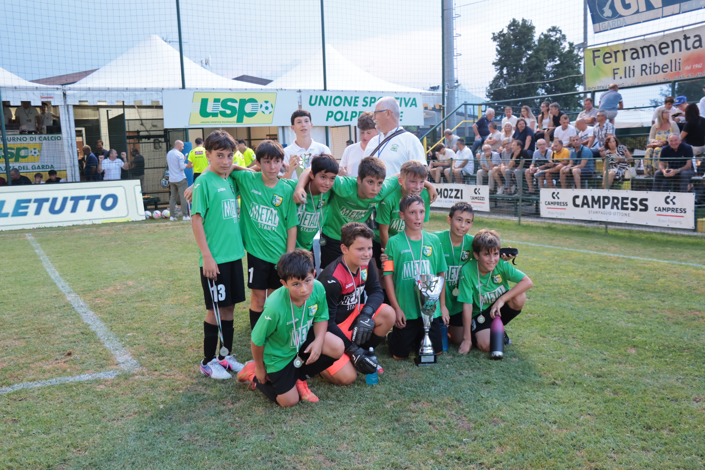 ASD Nuova Valsabbia festeggia il secondo posto nel torneo Pulcini 2026