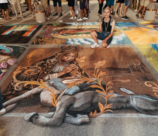 Opera di madonnara a Grazie di Curtatone