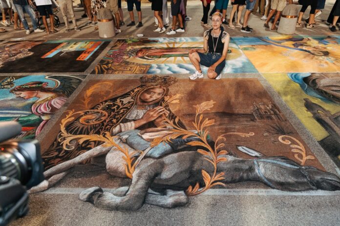 Opera di madonnara a Grazie di Curtatone