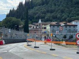 Passerelle al ponte, il Comune di Arco spiega la gestione della viabilità Passerelle al ponte, il Comune di Arco spiega la gestione della viabilità