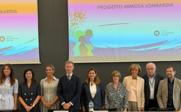 Presentazione a Palazzo Pirelli del Progetto Mimosa Lombardia contro violenza genere.