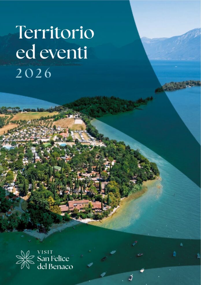 Copertina del calendario Territorio ed eventi 2026 di San Felice del Benaco