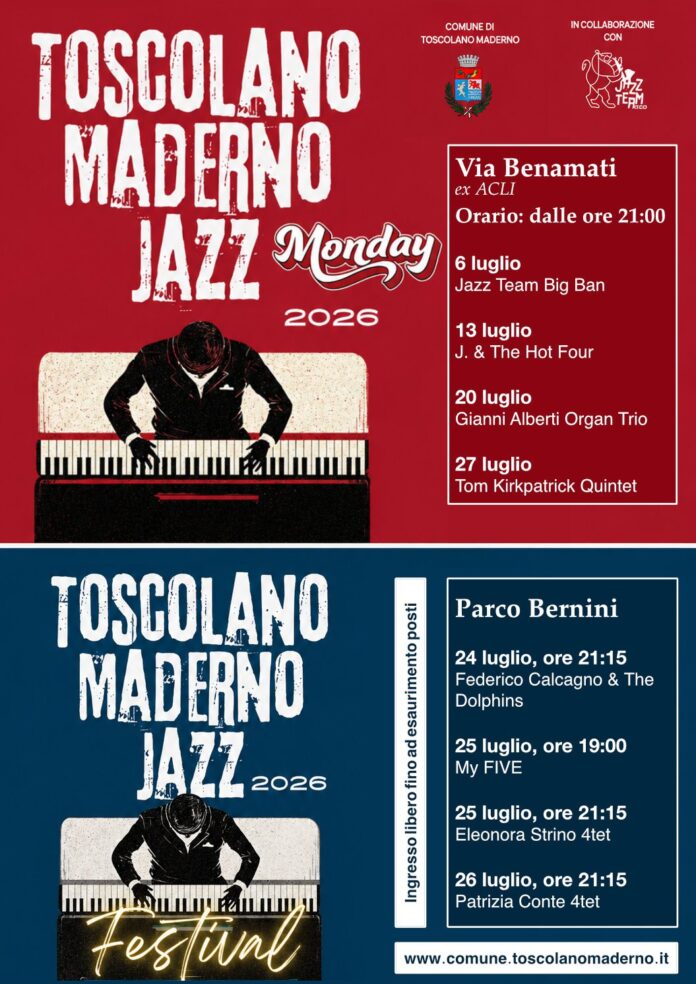 Locandina del Toscolano Maderno Jazz Festival 2026
