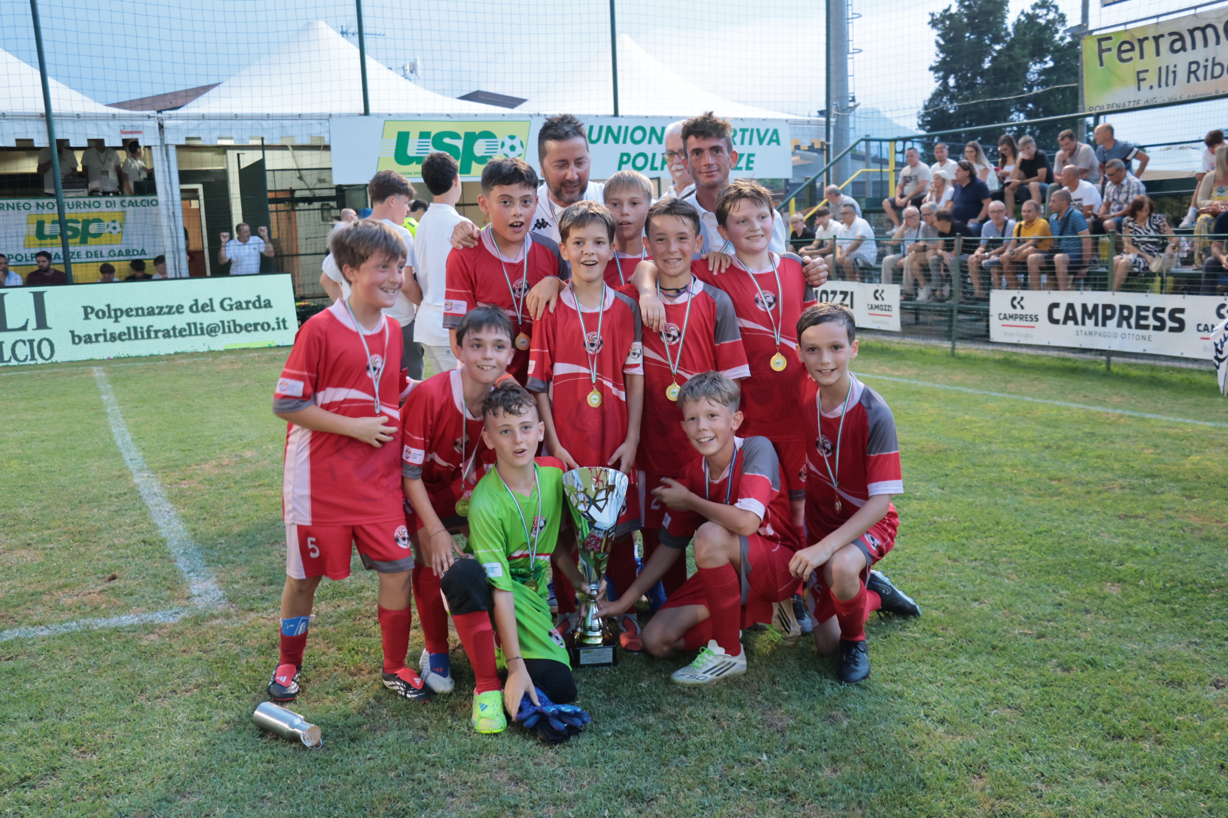 ASD USO Nuvolento festeggia il primo posto nel torneo Pulcini 2026