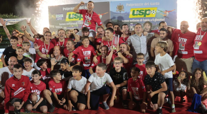 UTR festeggia la vittoria del 46° Torneo di Polpenazze 2026 durante le premiazioni