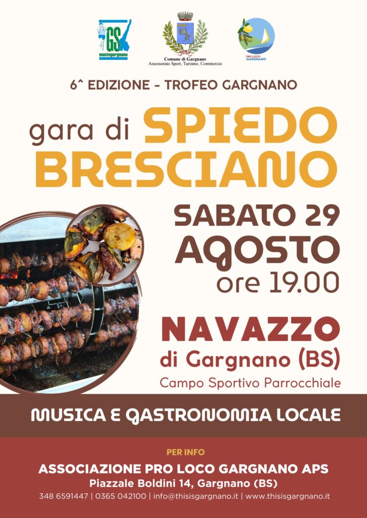 Immagine di A Navazzo torna il Trofeo Gargnano: il 29 agosto la gara di spiedo bresciano