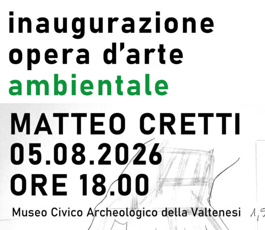 A Manerba del Garda la mostra Materia Primordiale e una nuova opera ambientale alla Rocca L'opera di arte ambientale lungo il percorso della Rocca di Manerba