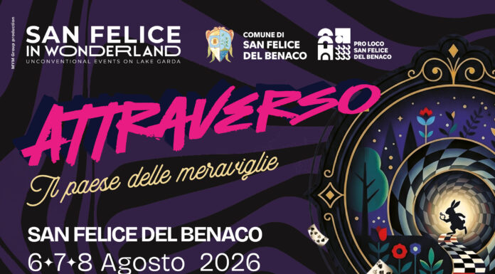 A San Felice tre serate tra scenografie immersive, musica e arte Attraverso il Paese delle Meraviglie a San Felice del Benaco