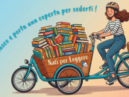 Bibliopedalata ad Arco, letture per bambini fino alla spiaggia della Moletta Bibliopedalata ad Arco, letture per bambini fino alla spiaggia della Moletta