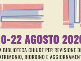 Biblioteca di Arco chiusa dal 10 al 22 agosto Biblioteca di Arco chiusa dal 10 al 22 agosto
