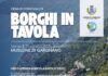Borghi in Tavola a Muslone: cena di convivialità venerdì 21 agosto Locandina di Borghi in Tavola a Muslone di Gargnano