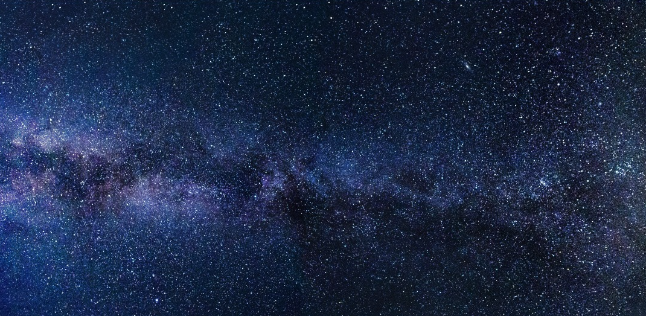 Cielo notturno per la serata Con il naso all'insu a Forte Garda