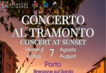 Concerto al tramonto a Porto di Brenzone