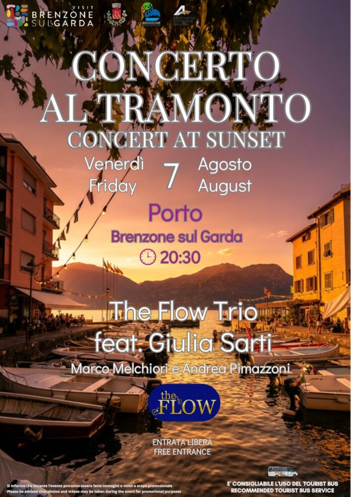 Concerto al tramonto a Porto di Brenzone