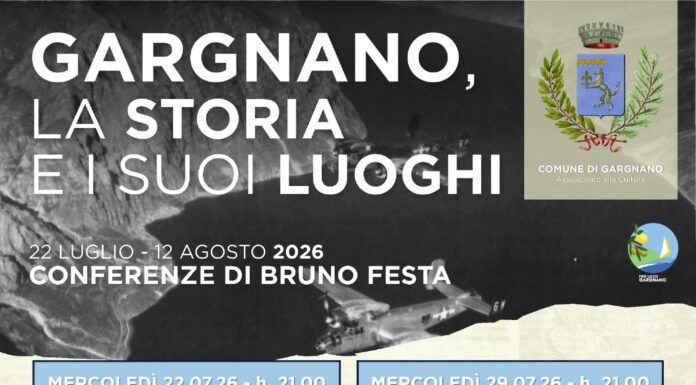 Locandina della conferenza Cibo, requisizioni e mercato nero durante la RSI a Gargnano