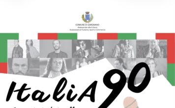 Italia 90 a Bogliaco: concerto tributo alla musica italiana degli anni Novanta Locandina del concerto Italia 90 a Bogliaco di Gargnano