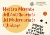 Locandina della mostra mercato dell'antiquariato, modernariato e vintage a Gargnano