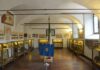 Sala espositiva del Museo del Nastro Azzurro al MuSa di Salò