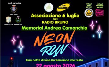 Manifesto della Neon Run a Salò