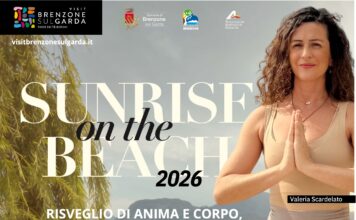 Immagine di Sunrise on the Beach, yoga all’alba sulla spiaggia di Magugnano