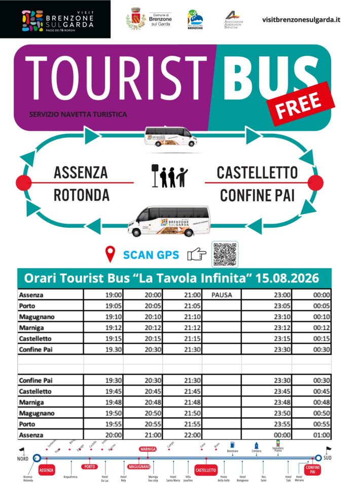 Immagine di Una Tavola infinita a Castelletto di Brenzone: cena e live show il 15 agosto