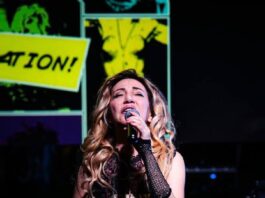 La Virgin Band durante un concerto tributo a Madonna