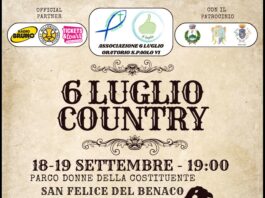 Immagine di 6 Luglio Country a San Felice del Benaco: due serate di musica e balli country