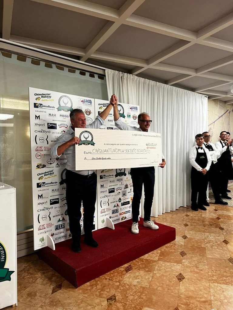 Alessandro Chincherini Golf Cup, raccolti 51.690 euro per AMO Baldo Garda