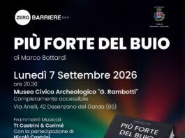 Più forte del buio: a Desenzano la presentazione del libro di Marco Bottardi Libro Marco Bottardi