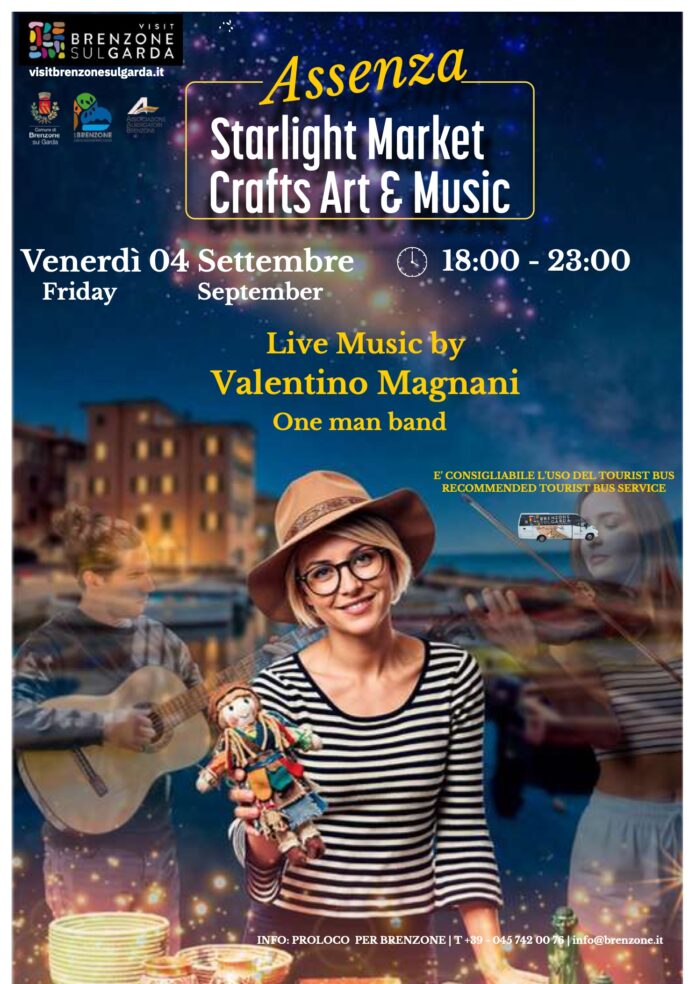 Immagine di A Brenzone l’ultimo Starlight Market della stagione