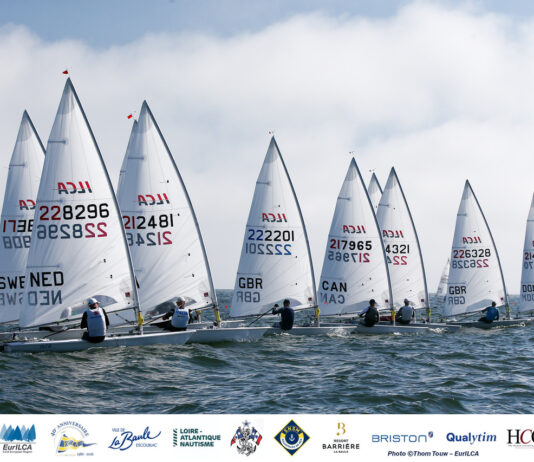 Immagine di A Gargnano il gran finale dell'EurILCA Master con 83 velisti da nove nazioni