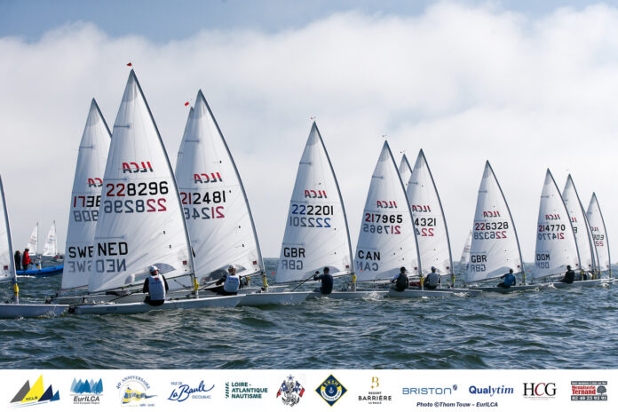 Immagine di A Gargnano il gran finale dell'EurILCA Master con 83 velisti da nove nazioni